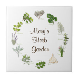 Custom Herd Garden Tile Fliese