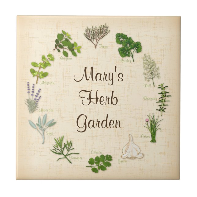Custom Herd Garden Tile Fliese (Vorderseite)