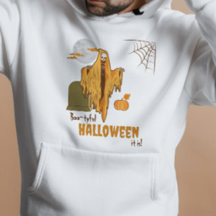 Custom Hintern Puff Kokett Skelettkastenkostüm Hoodie