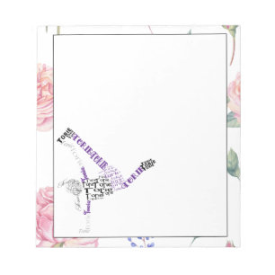 Custom Hip Hop Torie Rose Wasserfarben Notizblock