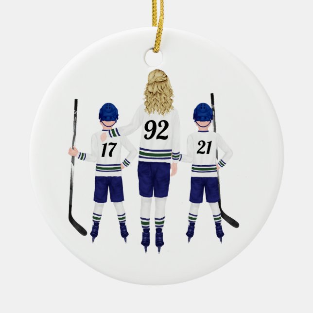 Custom Hockey Ornament (Vorne)