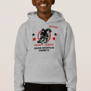 Custom Hockey School Club League Nom Numéro