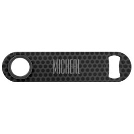 Custom Holey Black Metal Speed Flaschenöffner