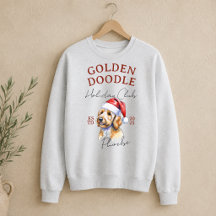 Custom Holiday Club Golden Doodle