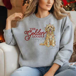 Custom Holiday Club Golden Doodle Sweatshirt
