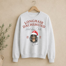 Custom Holiday Club Longhair Dackel