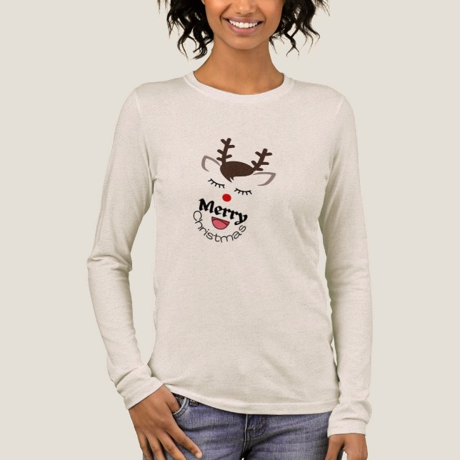 Custom Holiday Graphic Tee for Christmas Gifts (Vorderseite)