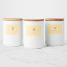 Custom Honey Business Promotional Lebensmitteletikett