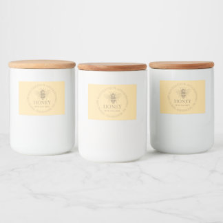 Custom Honey Business Promotional Lebensmitteletikett
