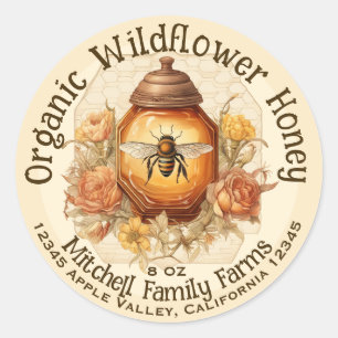 Custom Honey Sticker
