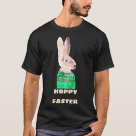 Custom HOPPY EASTER Bunny Funny Gag für Männer T-Shirt