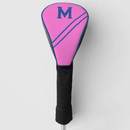 Custom Hot Pink Golf Club Head Cover Golf Headcover