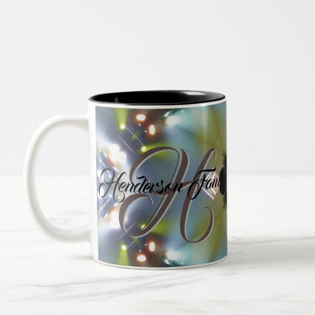 Custom Hot-Schokolade-Becher Zweifarbige Tasse (Links)
