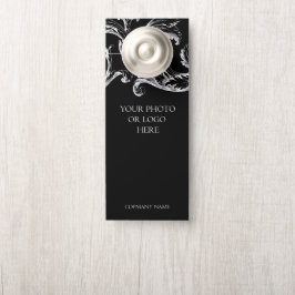 Custom Hotel Resort Business Black Türanhänger