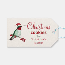 Custom Hummingbird Gift Tags
