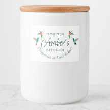 Custom Hummingbird-Label