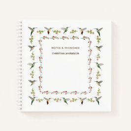 Custom Hummingbird Notepad Notizbuch