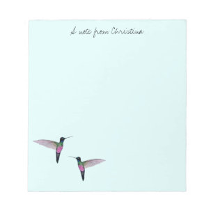 Custom Hummingbird Notizblock