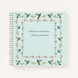 Custom Hummingbird Notizbuch