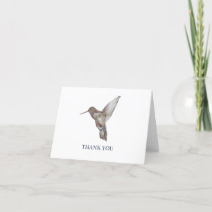 Custom Hummingbird Painting Vielen Dank Dankeskarte