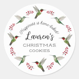 Custom Hummingbird Runder Aufkleber