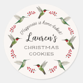 Custom Hummingbird Runder Aufkleber