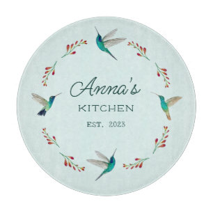 Custom Hummingbird Schneidebrett