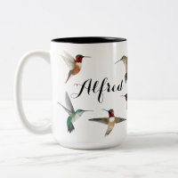 Custom Hummingbird Two-Tone-Kaffee-Tasse