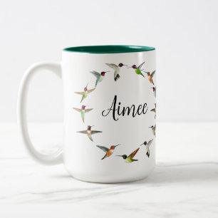 Custom Hummingbird Zweifarbige Tasse