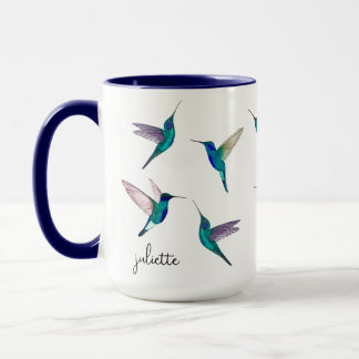 Custom Hummingbirds Mug Tasse