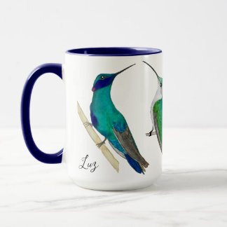 Custom Hummingbirds Mug Tasse