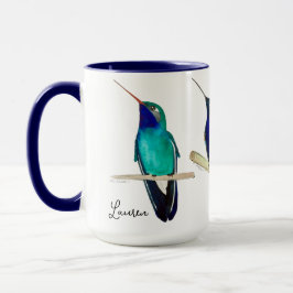 Custom Hummingbirds Mug Tasse