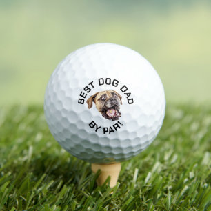Custom Hund Foto, Hund Foto Gesicht New Dad Gesche Golfball