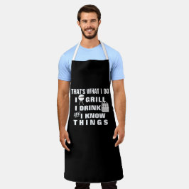 Custom I Grill Koch Funny Personalisierte Schürze