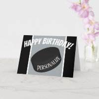 Custom Ice Hockey Puck Personalisierter Name Gebur
