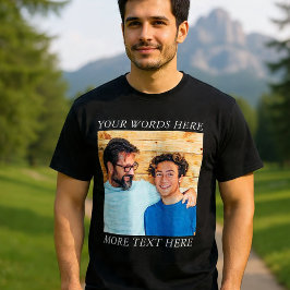 Custom Image and Text Tee | Create Your Own 