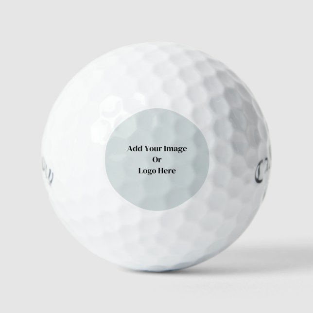 Custom Image Callaway Supersoft 3 Pack Golfball (Vorderseite)