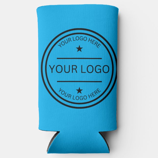 Custom Image Logo or text Engraved Vacuum Insulate Selters Dosenkühler (Vorderseite)