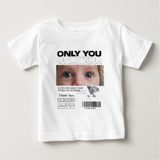 Custom Image, name & Text | Personalized Baby T-shirt