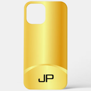 Custom Imitate Gold Elegante Moderne Mit Monogramm Case-Mate iPhone Hülle