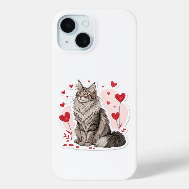 Custom Inuit Art Iphone 15 Fall Nunavut Kanada Case-Mate iPhone Hülle (Rückseite)