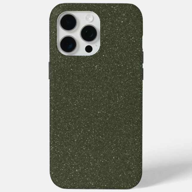 Custom iPhone 15 Pro Max Fall - Moss Green Texture Case-Mate iPhone Hülle (Rückseite)