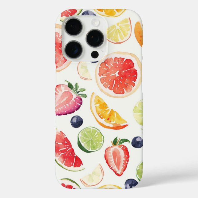 Custom iPhone 16 Pro Case - Slim & Stylish Case (Rückseite)