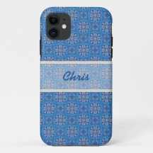 Custom Iphone Blue Handy Fall