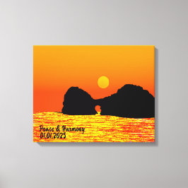 Custom Japan Landschaft Reisen Ästhetische Farbe Leinwanddruck