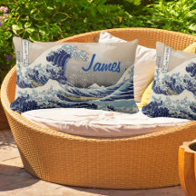 Custom japanese Mount Fuji Great wave
