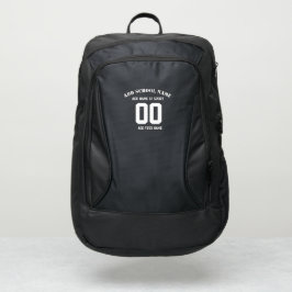 Custom Jersey Backpacks - Name & Nummer hinzufügen