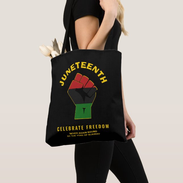 Custom JUNETEENTH Celebrate Freedom Tasche (Von Nahem)