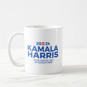 Custom Kamala Harris 2024 Kaffeetasse