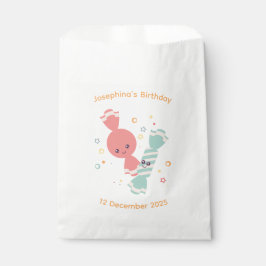 Custom Kawaii Smiling Candy Favor Bag Geschenktütchen